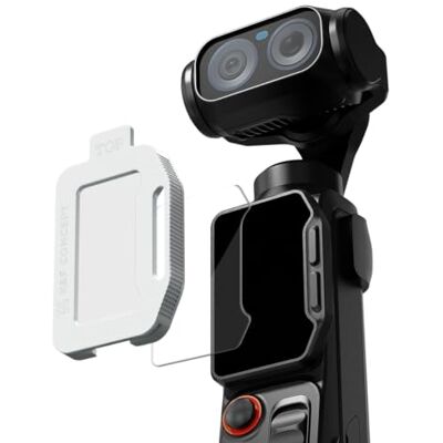 K&F CONCEPT Luna AR Película protetora + capa anti-pó para Insta360 Luna Dureza 9H, protege contra arranhões e impressões digitais, ajuste total para Insta360 lua ultra / lua Pro -PF13 K&F CONCEPT Luna AR Película protetora + capa anti-pó para Insta360 Luna Dureza 9H, protege contra arranhões e impressões digitais, ajuste total para Insta360 lua ultra / lua Pro -PF13