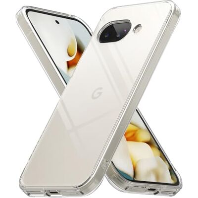 Ringke Fusion Capa para Google Pixel 9a, capa permanece como uma luva, capa transparente com orifícios para corda transparente mate Ringke Fusion Capa para Google Pixel 9a, capa permanece como uma luva, capa transparente com orifícios para corda transparente mate