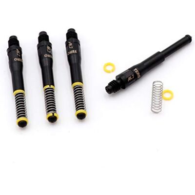 CUESOUL TERO preto AK7 Dart hastes dardos eixos mola integrada telescópica, conjunto de 4 peças-M (CS-AK7 1) CUESOUL TERO preto AK7 Dart hastes dardos eixos mola integrada telescópica, conjunto de 4 peças-M (CS-AK7 1)