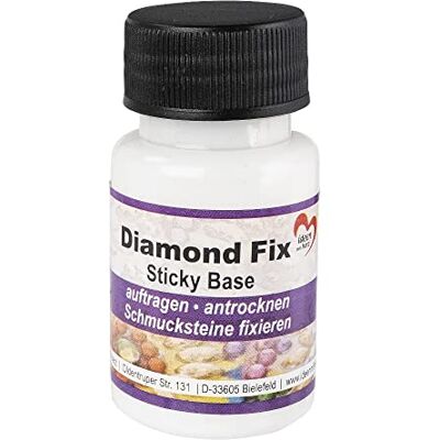 Ideen mit Herz Diamond Fix Cola adesiva para pedras (50 ml) Ideen mit Herz Diamond Fix Cola adesiva para pedras (50 ml)