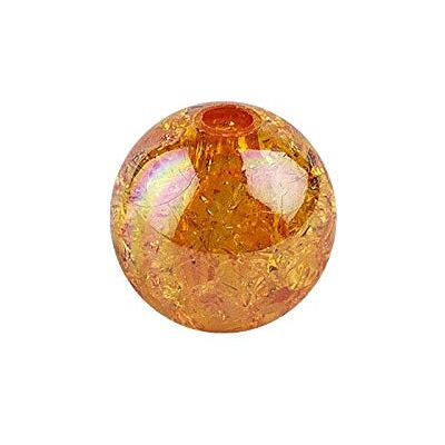 Ideen mit Herz Contas para enfiar Contas de craquelado com orifício, aspeto de vidro, iridescentes, ideal para pulseiras, colares, bijuteria, artesanato (laranja, 6 mm 150 peças) Ideen mit Herz Contas para enfiar Contas de craquelado com orifício, aspeto de vidro, iridescentes, ideal para pulseiras, colares, bijuteria, artesanato (laranja, 6 mm 150 peças)