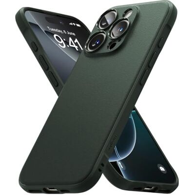 Ringke Onyx Funda para iPhone 16 Pro MAX, Se Siente Bien en la Mano, Resistente al Aceite y la Suciedad, Cortes Individuales para la Cámara Verde Oscuro Ringke Onyx Funda para iPhone 16 Pro MAX, Se Siente Bien en la Mano, Resistente al Aceite y la Suciedad, Cortes Individuales para la Cámara Verde Oscuro