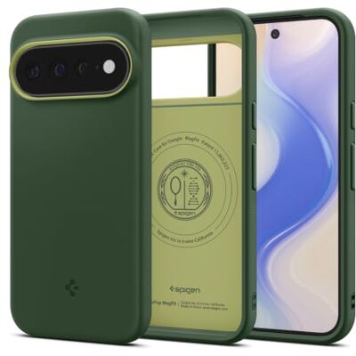 Spigen Capa Nano Pop MagFit para Google Pixel 11 Pro XL Compatível com Pixelsnap e MagSafe, Avo Green Spigen Capa Nano Pop MagFit para Google Pixel 11 Pro XL Compatível com Pixelsnap e MagSafe, Avo Green