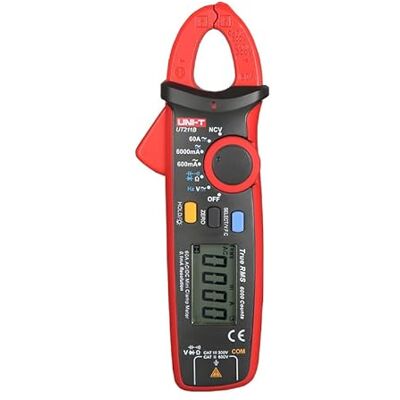 UNI-T UT211B 60A Mini Pinça Amperimétrica True RMS com Retenção de Dados, LCD com Luz de Fundo, Função de Conversão de Frequência VFC, Medição Zero UNI-T UT211B 60A Mini Pinça Amperimétrica True RMS com Retenção de Dados, LCD com Luz de Fundo, Função de Conversão de Frequência VFC, Medição Zero