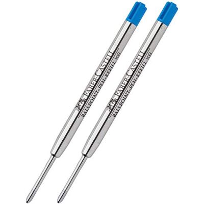 Faber-Castell Recarga para caneta (2 peças, extra larga, azul) Faber-Castell Recarga para caneta (2 peças, extra larga, azul)