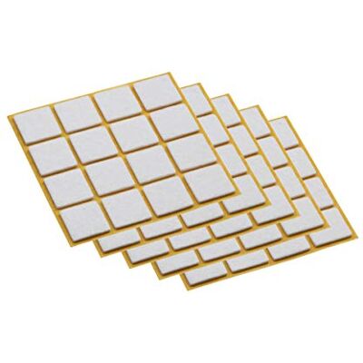 MEISTER - Maestro feltrini autoadesivi - Branco - Felt pads MEISTER - Maestro feltrini autoadesivi - Branco - Felt pads