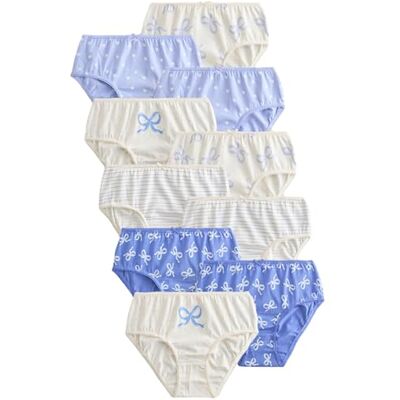 NEXT Pacote de 10 cuecas para meninas NEXT Pacote de 10 cuecas para meninas