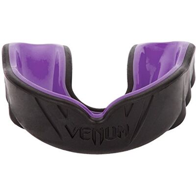 Venum Challenger Protetor bucal unissexo para maiores de 11 anos, multicor (preto/roxo), tamanho único Venum Challenger Protetor bucal unissexo para maiores de 11 anos, multicor (preto/roxo), tamanho único