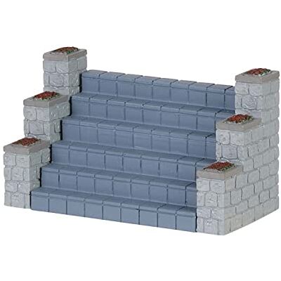 Lemax Conjunto de três escadas "Escada" em poliresina H6 x 10,2 x 5 cm Lemax Conjunto de três escadas "Escada" em poliresina H6 x 10,2 x 5 cm