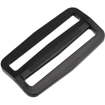 AERZETIX Conjunto de 12 fivelas de ajuste deslizantes para mochila tiracolo cinto trabalhos manuais cor preta em plástico, Preto 50 mm AERZETIX Conjunto de 12 fivelas de ajuste deslizantes para mochila tiracolo cinto trabalhos manuais cor preta em plástico, Preto 50 mm