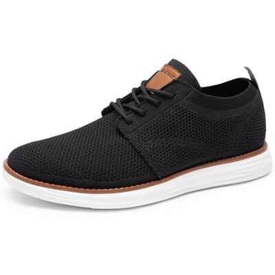 Bruno Marc Sapatos cordões verão vestir homem, preto, 47 Bruno Marc Sapatos cordões verão vestir homem, preto, 47
