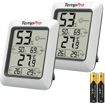 ThermoPro - TP50 - Digital - Indoor Hygrometer - Room Thermometer ThermoPro - TP50 - Digital - Indoor Hygrometer - Room Thermometer