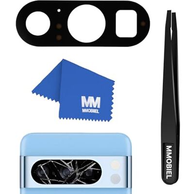 MMOBIEL Vidro para lente traseira compatível com Google Pixel 8 Pro, vidro de lente traseira de substituição, inclui adesivo de dupla face, pinça e pano MMOBIEL Vidro para lente traseira compatível com Google Pixel 8 Pro, vidro de lente traseira de substituição, inclui adesivo de dupla face, pinça e pano