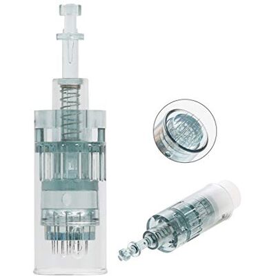 Kiss Dr.pen Ultima M8 Microneedling Cartuchos de substituição para caneta (16 pinos, ranhura para baioneta, 10 unidades) Kiss Dr.pen Ultima M8 Microneedling Cartuchos de substituição para caneta (16 pinos, ranhura para baioneta, 10 unidades)