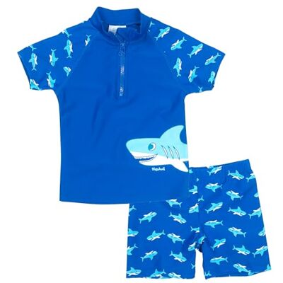 Playshoes Conjunto de banho com proteção UV fato de banho unissexo crianças (embalagem de 1) Playshoes Conjunto de banho com proteção UV fato de banho unissexo crianças (embalagem de 1)