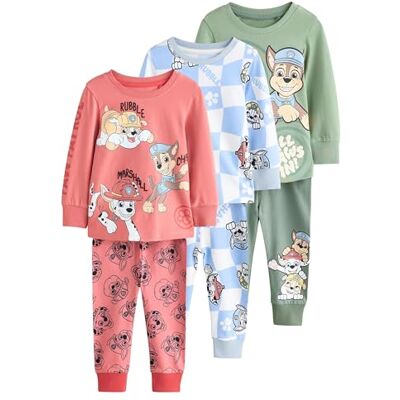 NEXT Pacote infantil de 3 pijamas confortáveis NEXT Pacote infantil de 3 pijamas confortáveis