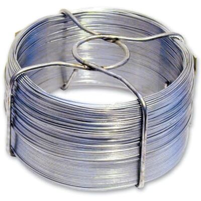 Fio de aço galvanizado - 50m x 1,1mm Fio de aço galvanizado - 50m x 1,1mm