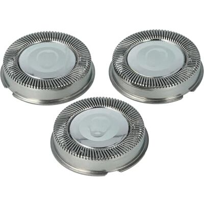 vhbw 3x cabeças de substituição compatíveis com Philips HS350B HS355, HS355A, HS 355B, HS360, HS536, HS540, HS545, HS550, HS555, HS655 máquina de barbear, prata vhbw 3x cabeças de substituição compatíveis com Philips HS350B HS355, HS355A, HS 355B, HS360, HS536, HS540, HS545, HS550, HS555, HS655 máquina de barbear, prata