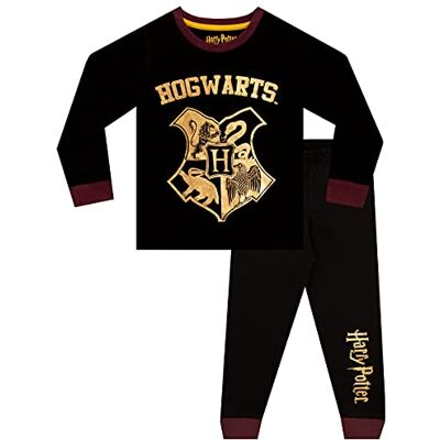 HARRY POTTER Pijamas para Meninos Preto, Preto HARRY POTTER Pijamas para Meninos Preto, Preto