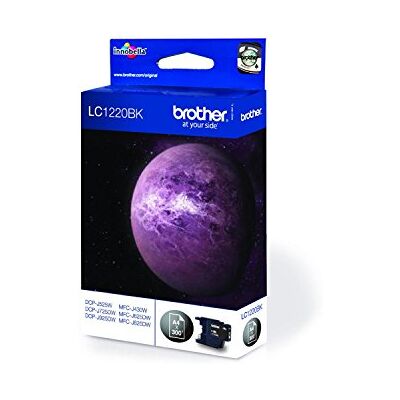 Brother LC1220N Cartucho de tinta preto (duração estimada: até 300 páginas de acordo com ISO/IEC 24711) Brother LC1220N Cartucho de tinta preto (duração estimada: até 300 páginas de acordo com ISO/IEC 24711)