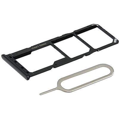 MMOBIEL Bandeja de cartão Porta Dual Sim ranhura compatível com Samsung Galaxy A21s 2020 suporte de ranhura SIM inclui junta de borracha e pino preto MMOBIEL Bandeja de cartão Porta Dual Sim ranhura compatível com Samsung Galaxy A21s 2020 suporte de ranhura SIM inclui junta de borracha e pino preto