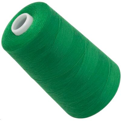 AERZETIX Bobina cónica de linha de costura 120 (40/2) 4000 m em poliéster cor verde escuro amarelo confeção merçaria cordão costura roupa de couro AERZETIX Bobina cónica de linha de costura 120 (40/2) 4000 m em poliéster cor verde escuro amarelo confeção merçaria cordão costura roupa de couro