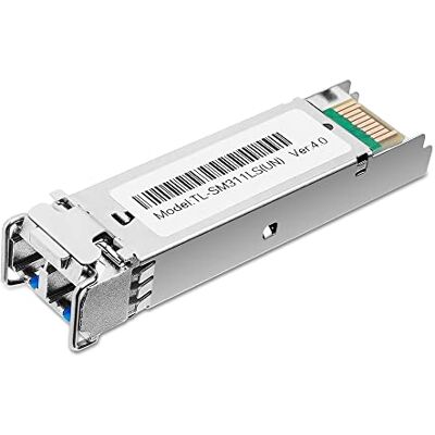 TP-Link SM311LS-Módulo SFP Gigabit de modo único MiniGBIC para fibra e interruptores TP-Link SM311LS-Módulo SFP Gigabit de modo único MiniGBIC para fibra e interruptores