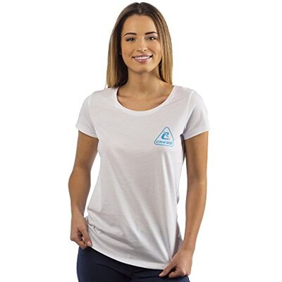 CRESSI T-shirt de mulher em algodão orgânico premium CRESSI T-shirt de mulher em algodão orgânico premium