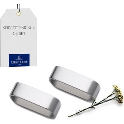 Villeroy & Boch Daily Line 2X Guardanapos, aço inoxidável Villeroy & Boch Daily Line 2X Guardanapos, aço inoxidável