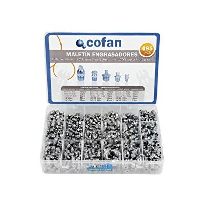 Cofan Pasta com 485 lubrificadores Cofan Pasta com 485 lubrificadores