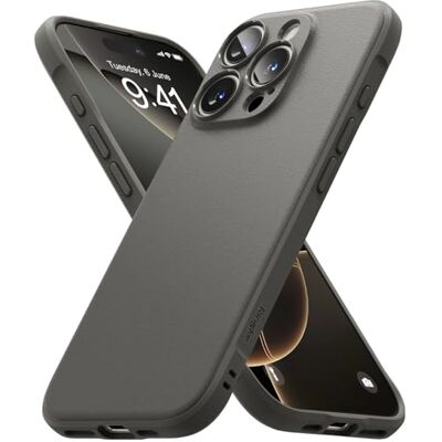 Ringke Onyx Funda para iPhone 16 Pro, Se Siente Bien en la Mano, Resistente al Aceite y la Suciedad, Cortes Individuales para la Cámara Gris Ringke Onyx Funda para iPhone 16 Pro, Se Siente Bien en la Mano, Resistente al Aceite y la Suciedad, Cortes Individuales para la Cámara Gris