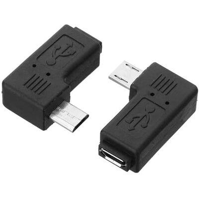 chenyang Micro USB para micro USB Sync potência de 90 graus adaptador de conector em ângulo reto 2 unidades / conjunto chenyang Micro USB para micro USB Sync potência de 90 graus adaptador de conector em ângulo reto 2 unidades / conjunto