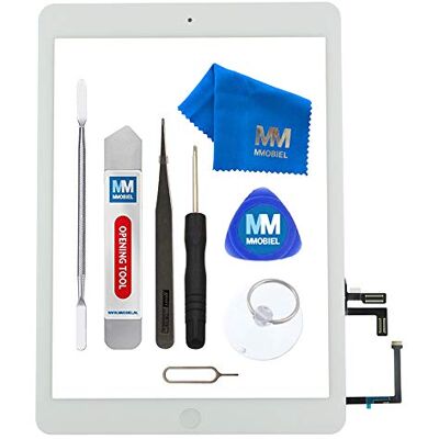 MMOBIEL Digitalizador compatível com iPad Air 9.7 Plg. 2013 (branco) Conjunto ecrã táctil frontal 9,7 polegadas. Incl. Kit de HTAS. MMOBIEL Digitalizador compatível com iPad Air 9.7 Plg. 2013 (branco) Conjunto ecrã táctil frontal 9,7 polegadas. Incl. Kit de HTAS.