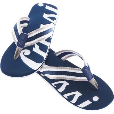 CRESSI Portofino sandália de dedo do pé homem, Azul Branco, 41 UE CRESSI Portofino sandália de dedo do pé homem, Azul Branco, 41 UE