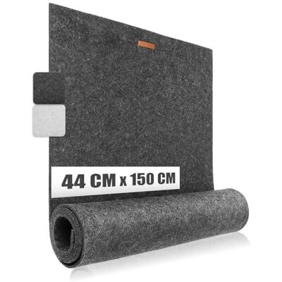 com-four ® Fita de feltro para mesa premium, 44 x 150 cm, decoração com-four ® Fita de feltro para mesa premium, 44 x 150 cm, decoração