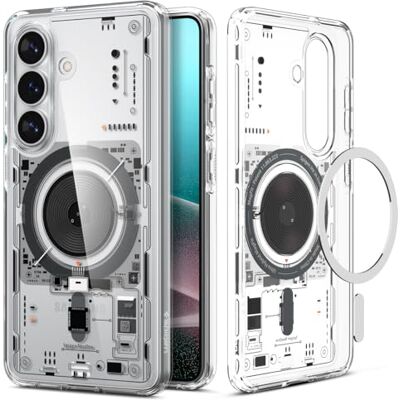 Spigen Capa Ultra Hybrid MagFit para Samsung Samsung Galaxy S26 Compatível com MagSafe, Neo One Spigen Capa Ultra Hybrid MagFit para Samsung Samsung Galaxy S26 Compatível com MagSafe, Neo One