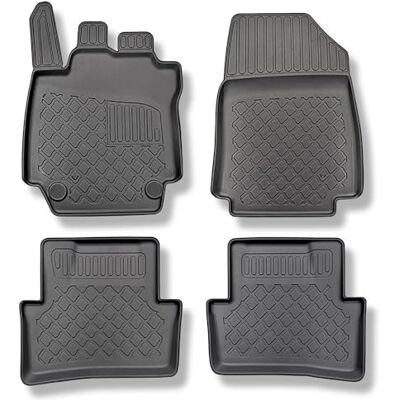 Mossa Tapetes adequados para Renault Captur SUV (2013-2019) 4 unidades. G Mossa Tapetes adequados para Renault Captur SUV (2013-2019) 4 unidades. G