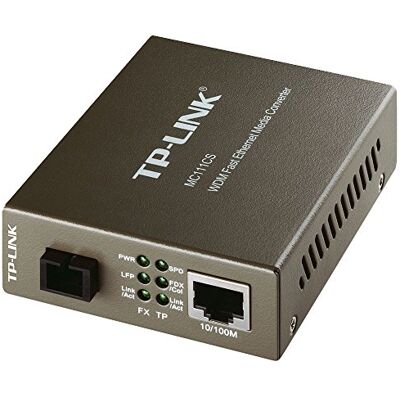 TP-Link 10/100 Mbps WDM Media Converter (MC111CS) TP-Link 10/100 Mbps WDM Media Converter (MC111CS)