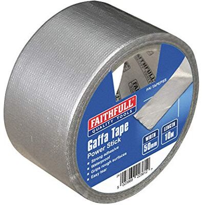 Fita à prova d'água Faithfull Power Stik - 50mm x 10m - Fita à prova d'água Fita à prova d'água Faithfull Power Stik - 50mm x 10m - Fita à prova d'água
