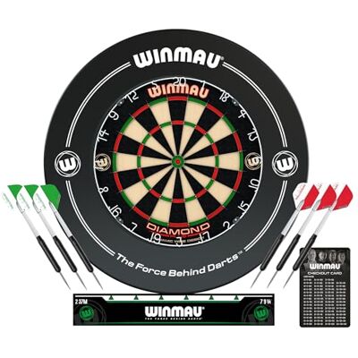 WINMAU Diamond Plus Alvo profissional de cerdas WINMAU Diamond Plus Alvo profissional de cerdas