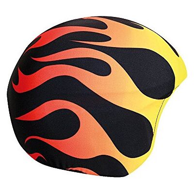 Capacete multisport Coolcasc - Capacete de segurança com estampa de chamas Capacete multisport Coolcasc - Capacete de segurança com estampa de chamas