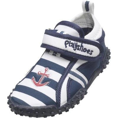Playshoes Sapatos aquáticos sapatos unissexo para desportos aquáticos para crianças, Marítimo Playshoes Sapatos aquáticos sapatos unissexo para desportos aquáticos para crianças, Marítimo