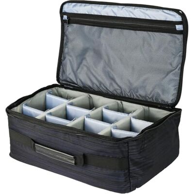 HMF Bolsa para cámara Grande, Bolsa fotográfica Acolchada con Compartimentos de división Variable para DSLR/réflex y cámaras sin Espejo y Accesorios fotográficos 44 x 28 x 18 cm Negro HMF Bolsa para cámara Grande, Bolsa fotográfica Acolchada con Compartimentos de división Variable para DSLR/réflex y cámaras sin Espejo y Accesorios fotográficos 44 x 28 x 18 cm Negro