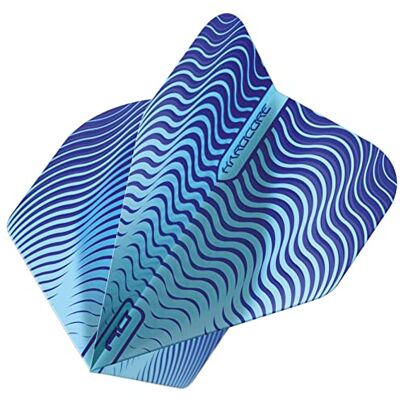 Dragon Blue Wave Shimmer Dart Flights 4 jogos por pacote (12 voos de dardos no total) Dragon Blue Wave Shimmer Dart Flights 4 jogos por pacote (12 voos de dardos no total)