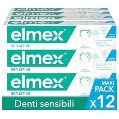 Creme dental Sensitive Elmex - Cuidados com dentes sensíveis Creme dental Sensitive Elmex - Cuidados com dentes sensíveis