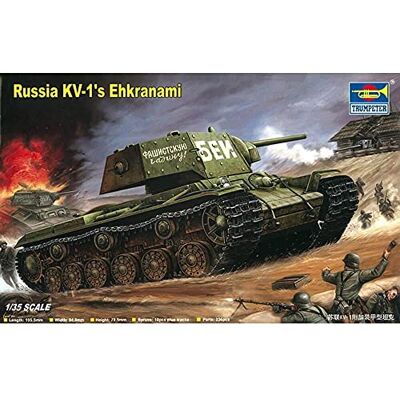 Faller Trumpeter 357 russo KV-1 de Ehkranami, cor / modelo sortido Faller Trumpeter 357 russo KV-1 de Ehkranami, cor / modelo sortido