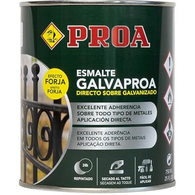 Galvaproa Forja 750ml - Esmalte para Metal Galvaproa Forja 750ml - Esmalte para Metal