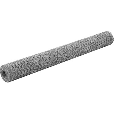vidaXL Malha de arame hexagonal, aço galvanizado, 25 x 1,2 m, prateado bricolage vidaXL Malha de arame hexagonal, aço galvanizado, 25 x 1,2 m, prateado bricolage