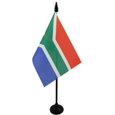 AZ FLAG Bandeira de Mesa da África do Sul 15x10 cm Bandeirinha de Escritório Sul-Africana 10 x 15 cm AZ FLAG Bandeira de Mesa da África do Sul 15x10 cm Bandeirinha de Escritório Sul-Africana 10 x 15 cm
