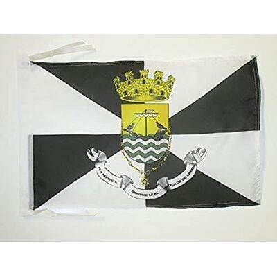 Az Flag - Lisboa - 45x30 cm - Polyester - 2 cordões - Bandeira Az Flag - Lisboa - 45x30 cm - Polyester - 2 cordões - Bandeira